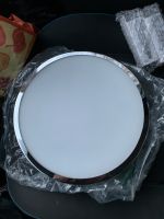 Deckenleuchte Rund mit Leuchtmittel Neu 28 cm Metall/Glas Wandsbek - Hamburg Marienthal Vorschau