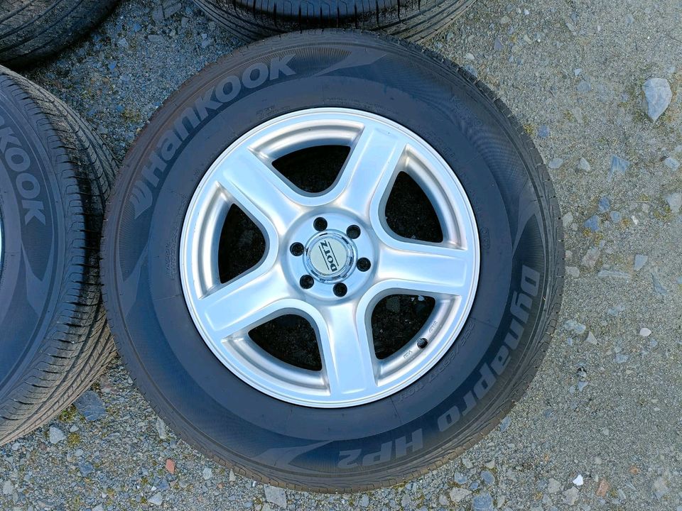 DOTZ 8x17 et30, lk 6x114, 255/65r17 110H, Hankook, DOT 2021 in Gröditz