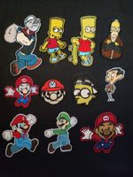 Cartoon Patches Mario Simpsons Digimon Disney Schlumpf Patches München - Schwanthalerhöhe Vorschau