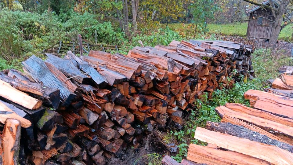 Brennholz auf 1m gespalten in Bad Bocklet