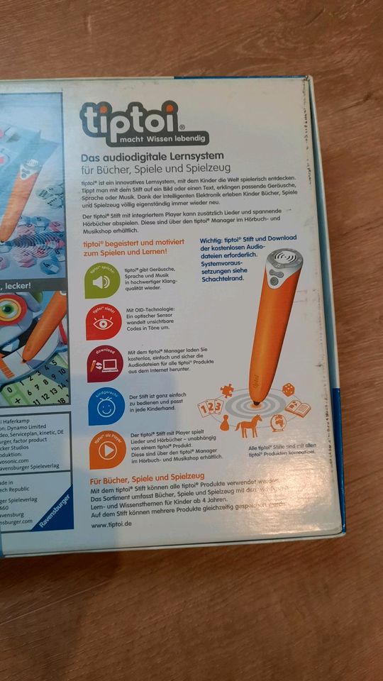 Ravensburger Tiptoi Der hungrige Zahlenroboter in Hennef (Sieg)