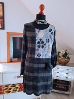 GUDRUN SJÖDEN Damen Kleid grau schwarz Jersey Modal Gr.S-M Niedersachsen - Twistringen Vorschau