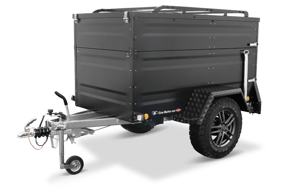 KT-EB2 Offroad Plus (mit Bordwanderhöhung) Kofferanhänger, Offroad Camping Anhänger,mit oder ohne Dachzelt, in Rosenheim u. Wasserburg, Pfaffing, Mini Camper, Böckmann Anhänger in Pfaffing