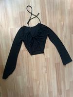 Langarm Shirt zum binden mit Ausschnitt West - Höchst Vorschau