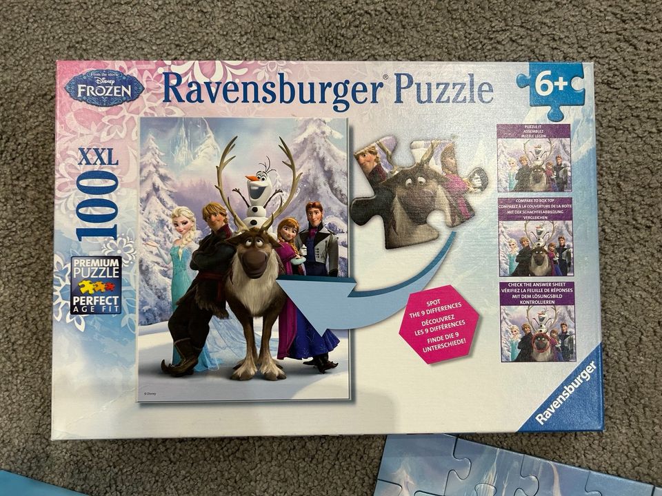 Ravensburger Puzzle 100 Teile - Frozen Elsa & Anna in Uehrde