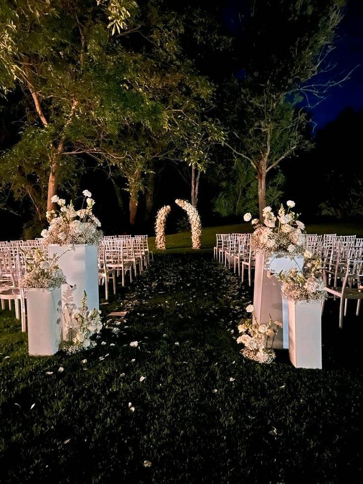 HOCHZEIT Blumenbogen Traubogen Blumenständer SäuleVerleih Service in Ölbronn-Dürrn