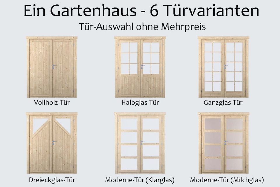 Gartenhaus Modell Varianta 44 C in Berlin