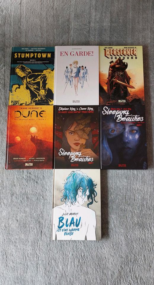 Splitter HC Books Dune Berserker Stumptown Blau En Garde! u.a. in Frankfurt am Main