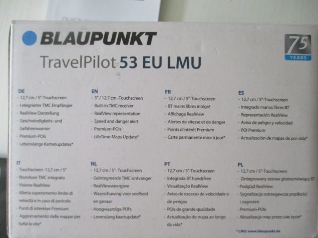 Navigationsgerät Travelpilot 53 EU LMU Blaupunkt in Magdeburg