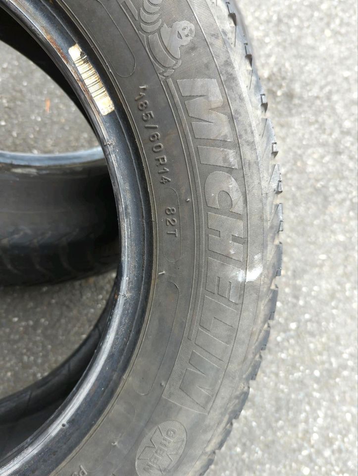 2 Winterreifen Michelin Alpin A4 185/60 R14 T in Himmelkron