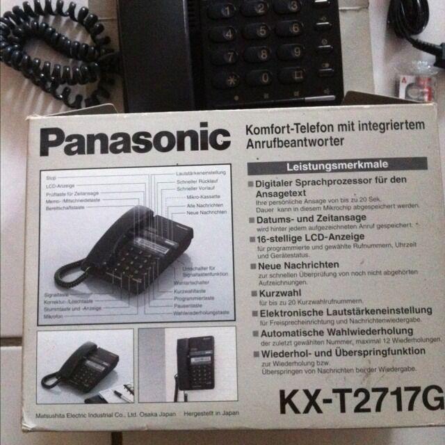 Gebrauchtes Panasonic Telefon Festnetz KX-T2717G, siehe Bilder in Wertheim