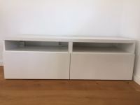 IKEA, BESTA, TV Bank mit Schubladen, 120x42x48 cm, weiß Baden-Württemberg - Bönnigheim Vorschau