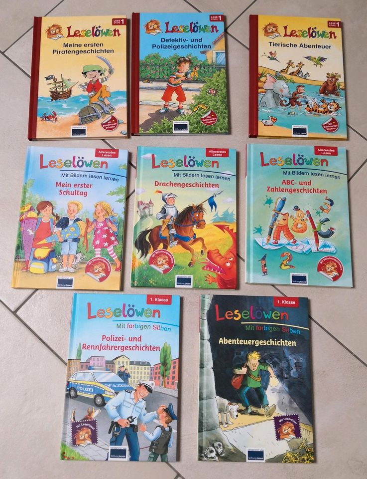 Kinderbücher Leselöwen/ Leserobe/Leserabe/Lesetiger neuwertig in Unterneukirchen