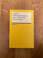 Gedichte Interpretationen Aufklärung Sturm und Drang Berlin - Pankow Vorschau