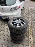 Mazda 3 Felgen mit Winterreifen 5-6 mm Bayern - Wörth Kr. Erding Vorschau