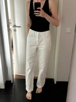 Neuw Zara Straight Leg Jeans weiß 38 M Nordrhein-Westfalen - Tönisvorst Vorschau