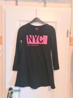 NYC Langarm Kleid 152 Schwarz Pink Kreis Pinneberg - Wedel Vorschau