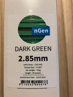 3D Druck Filament - colorFabb nGen Dark-Green 2.85mm 750g, OVP Niedersachsen - Wolfenbüttel Vorschau
