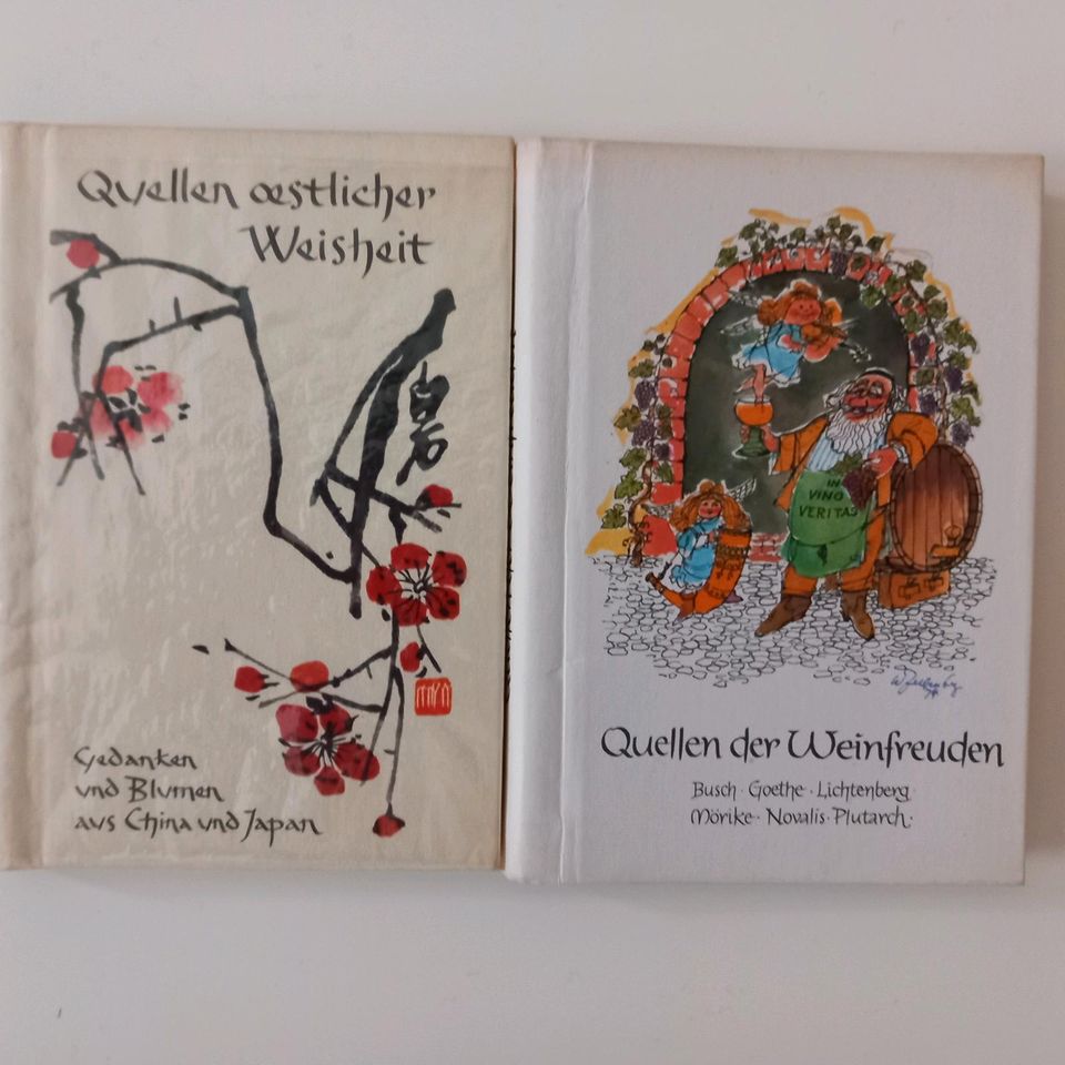 20 Büchlein Poesie, Lyrik, Weisheiten pp. gebr. in Neumünster