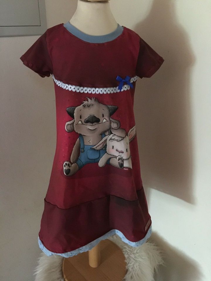 Kleid Sommerkleid Gr 110/116 neu Handmade Unikat selbstgenäht ❤️ in Bad Rappenau