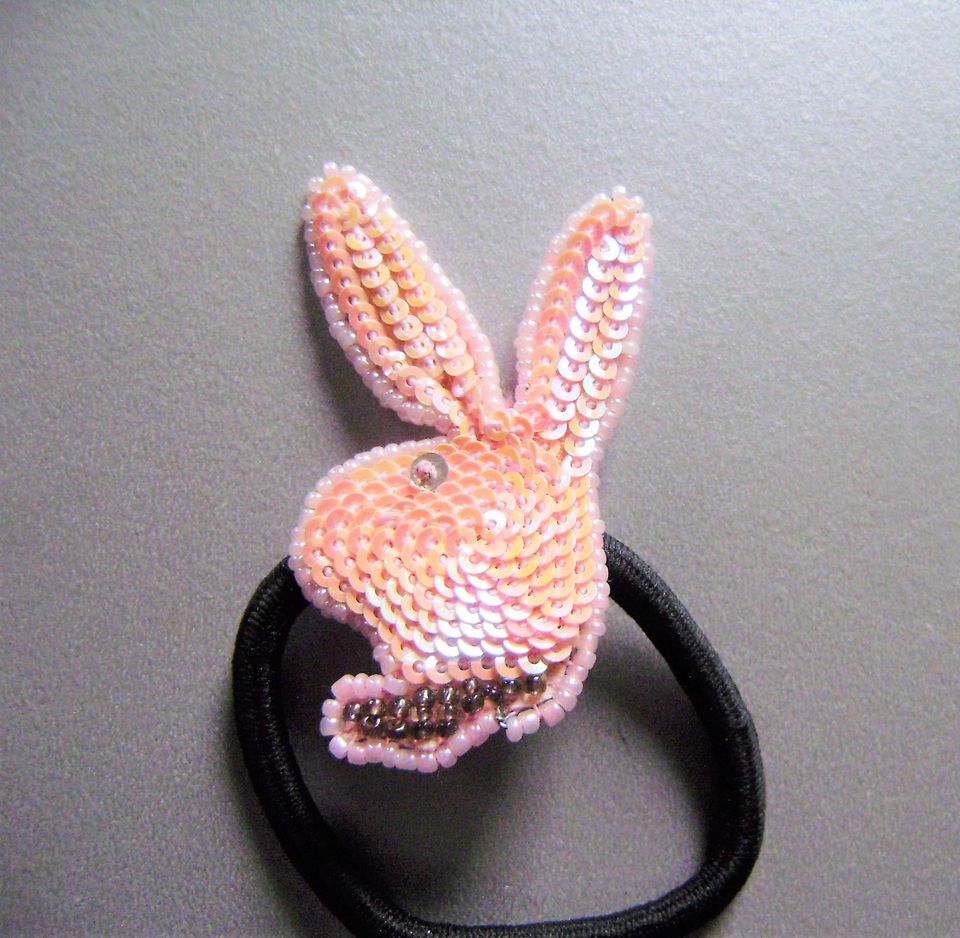 coole Bunny Pailletten-Haarspange - Haar-Band stylish - PLAYBOY in Hamburg