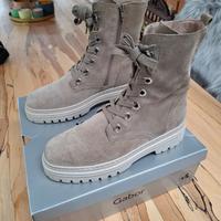Boots Stiefelette Gabor Salbeigrün 39,5 Schnürstiefelette Winter Niedersachsen - Schwülper Vorschau
