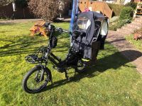 E-Bike Tern HSD S8i in mattschwarz mit viel Zubehör Niedersachsen - Grasleben Vorschau