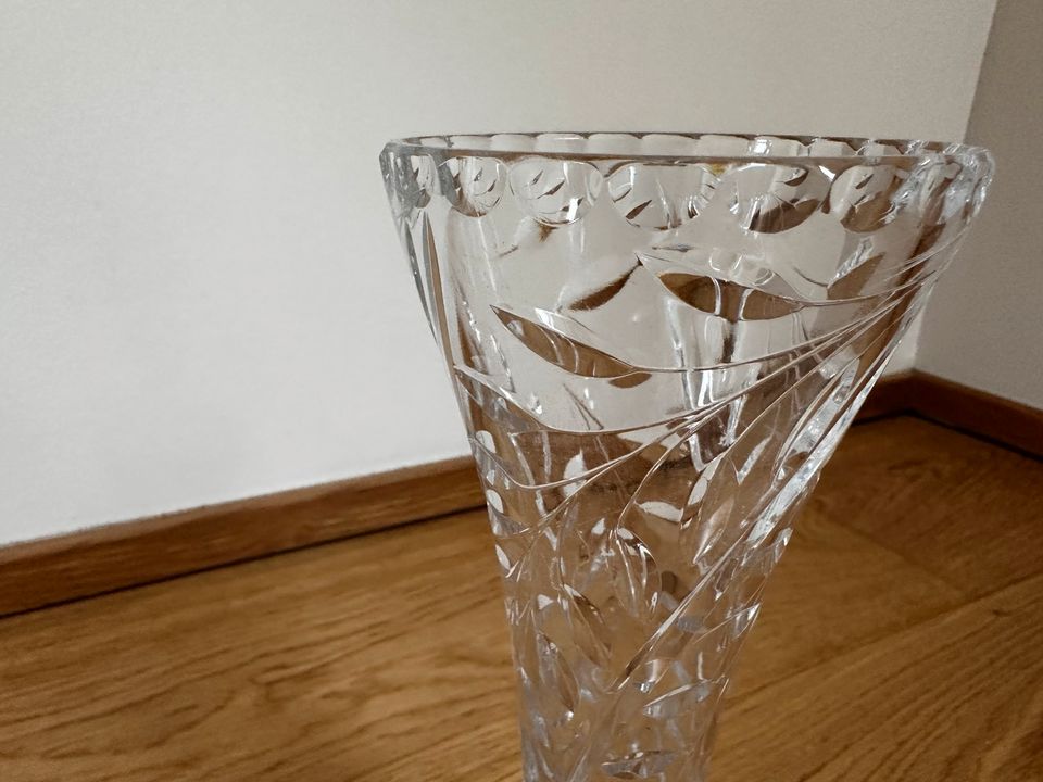 Blumenvase aus Glas Vase Kristallglas 26cm h&m zara home in Dortmund