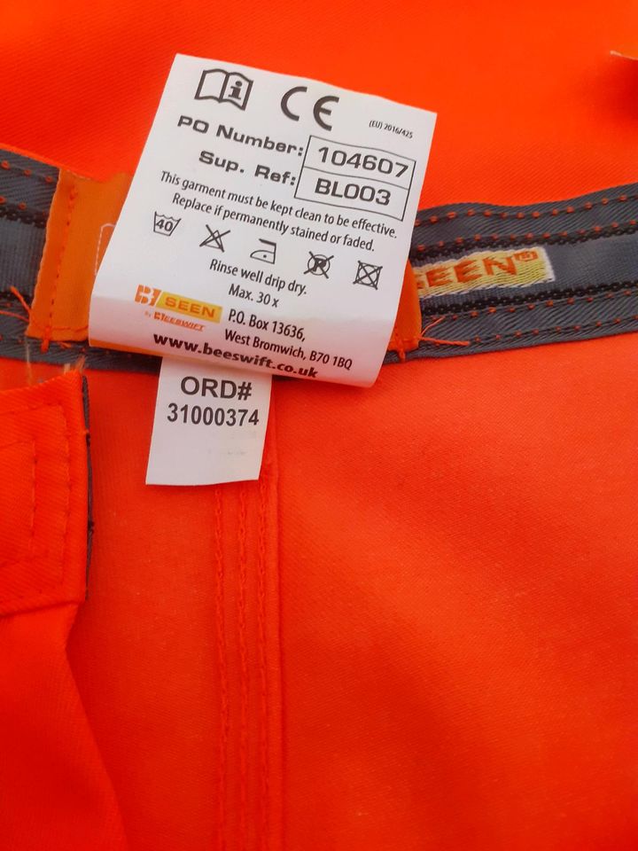 Seen Warnschutzhose/ Arbeitshose Gr. 50/ L NEU mit Etiketten ! in Merzig