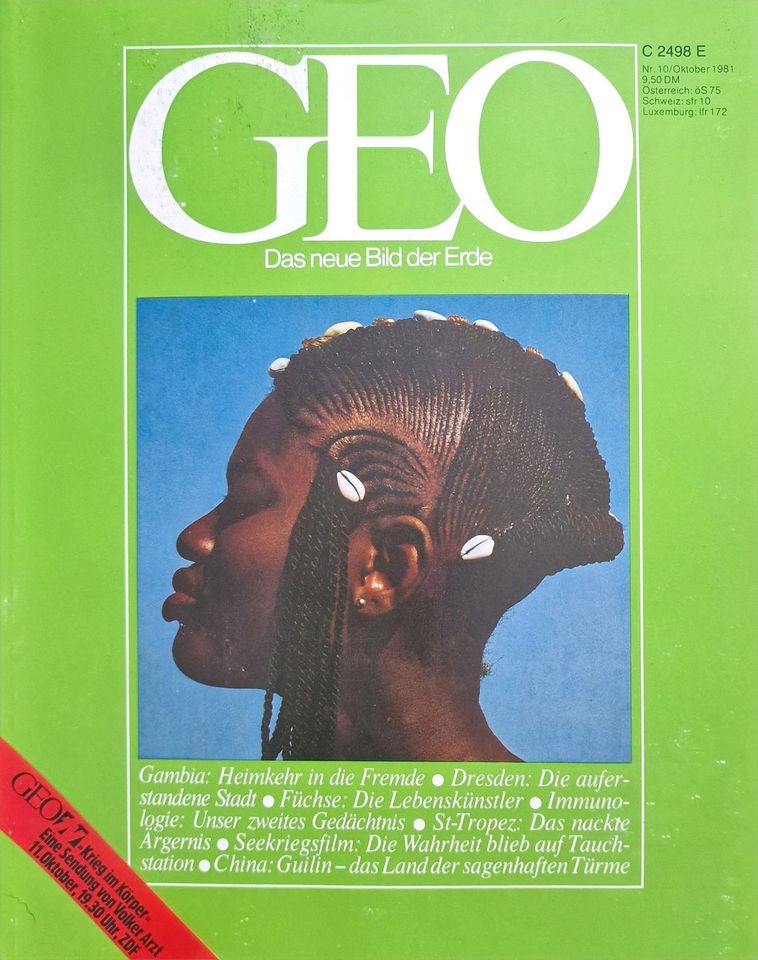 Magazin GEO  Jahr 1981 / Dez sind 2 Ausgaben Hefte / Bücher in Berlin