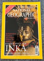 Zeitschrift National Geographic November 1999 Cover Inka Saarland - Ottweiler Vorschau