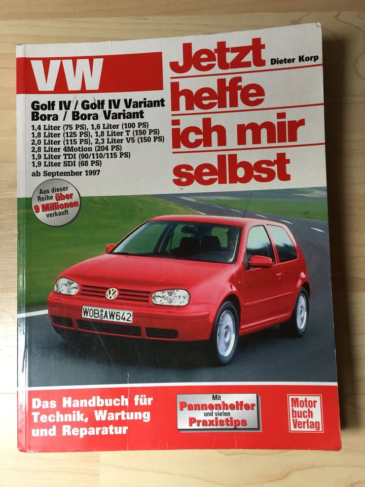 VW Golf 4 / Bora (1997-2006) Reparaturanleitung in Braunschweig