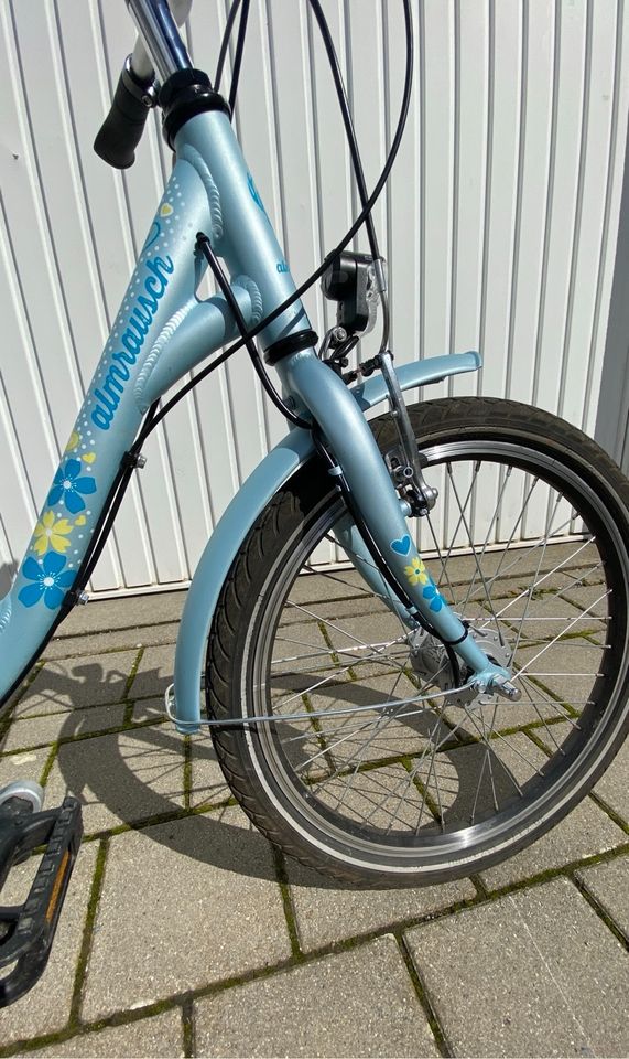 Almrausch „Zucker“ Kinderfahrrad 20 Zoll, Nabenschaltung in Schwabhausen