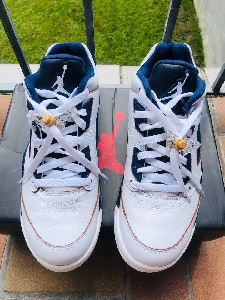 Nike Air Jordan Retro 5 Low Dunk From Above Schuhe Neu in Box in Burscheid