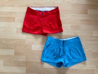 Set aus 2 Shorts von H&M, Größe 36/ 38, hellblau/ rot, neuwertig Hessen - Petersberg Vorschau
