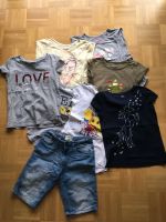 Kleider Paket 7 T-Shirts + 1 Shorts / Gr  140 München - Schwabing-Freimann Vorschau