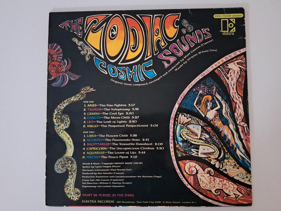 Schallplatte/Vinyl (LP)- THE ZODIAC- Psych. Rock in Delbrück