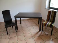 Tisch, Holz, dunkelbraun und passende Stühle Bayern - Siegsdorf Vorschau