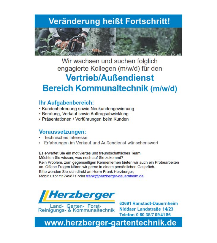 Mitarbeiter und Kollegen (m/w/d) gesucht !  #Job in Ranstadt