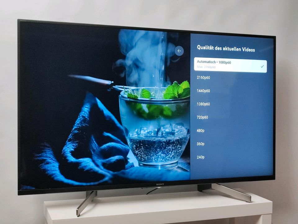 SONY ANDROID FLAT UHD 4K SMART TV 43,49,55 ZOLL WLAN WIFI YOUTUBE in Berlin