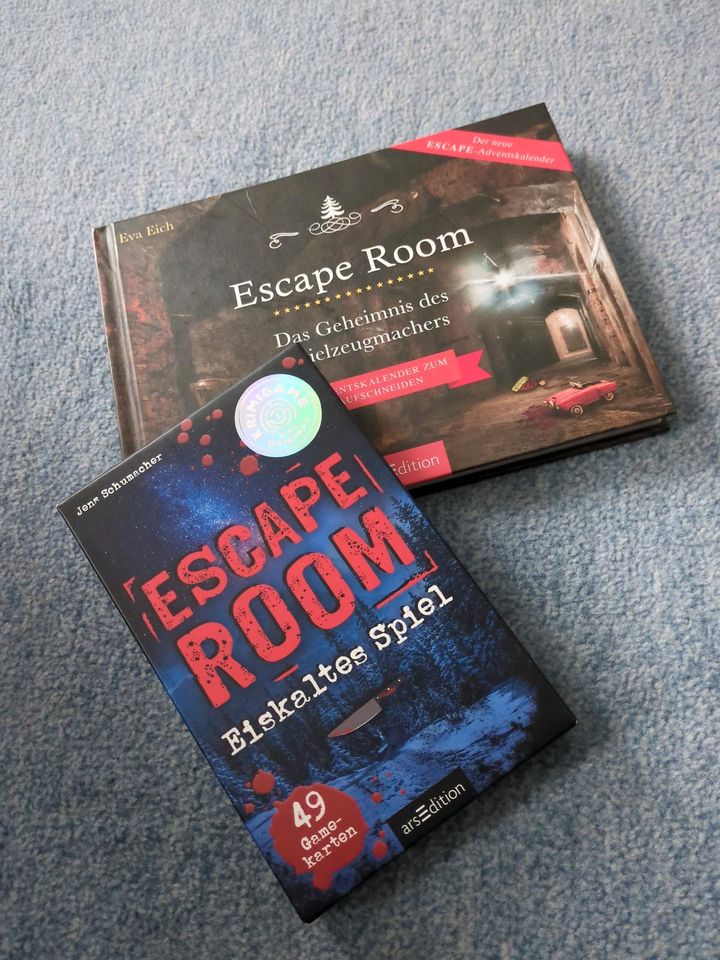 Escape Room Eiskaltes Spiel Exit Kartenspiel Top Zustand + Bonus in Sandhausen