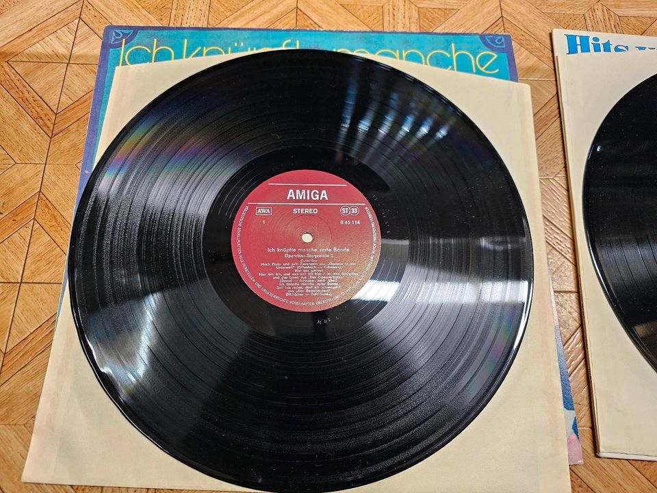 DDR Schallplatten Amiga LP Hits von anno Ich knüpfte manche zarte in Thum