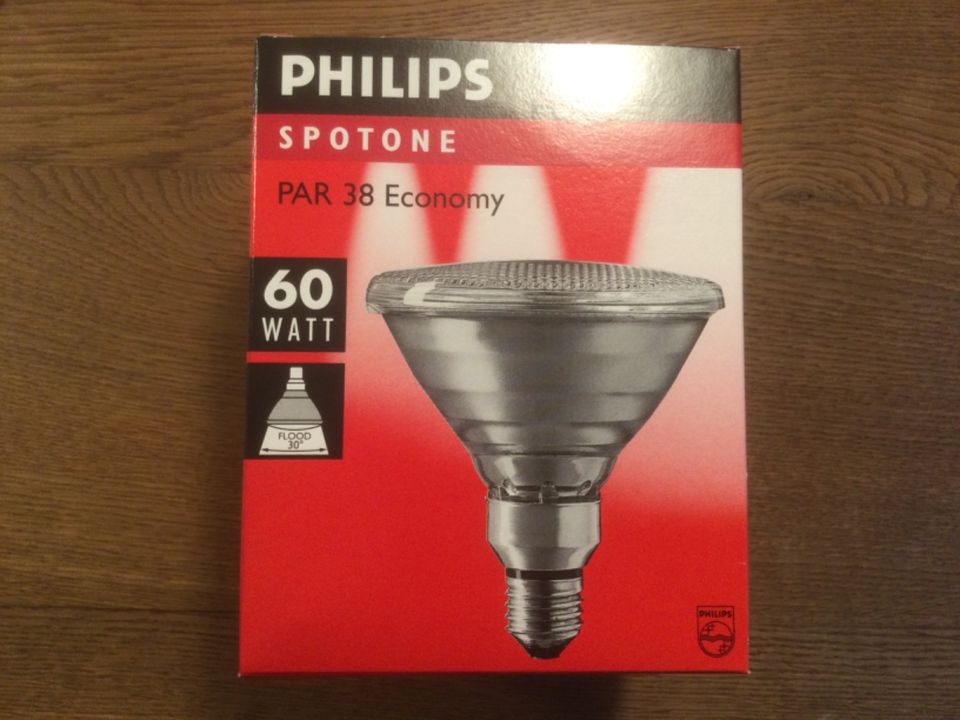 Philips Spotone PAR38 Economy 60 Watt 30* Flood in Nordrhein-Westfalen -  Minden | eBay Kleinanzeigen ist jetzt Kleinanzeigen