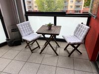 Balkonstühle mit Tisch aus Holz inkl. Kissen Bayern - Fürth Vorschau