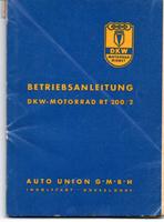 DKW RT 200 /2 Betriebsanleitung Handbuch Januar 1955 Geschenk Baden-Württemberg - Schopfheim Vorschau