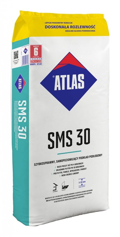 ATLAS SMS 30 Ausgleichsmasse Nivelliermasse  25Kg 19,50€ in Bochum