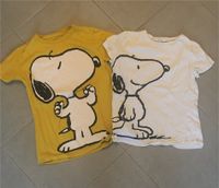 Snoopy Tshirt gelb weiß 158/164 T-Shirt Set Nordrhein-Westfalen - Detmold Vorschau