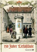 BRD amtl. Erinnerungsblatt EB1-2005 - 150 Jahre Litfaßsäule Nordrhein-Westfalen - Bergheim Vorschau