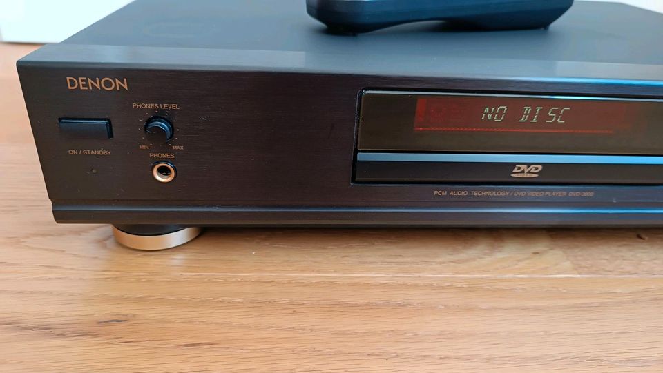 Denon DVD CD Player DVD-3000 mit Fernbedienung RC-539 in Neuharlingersiel