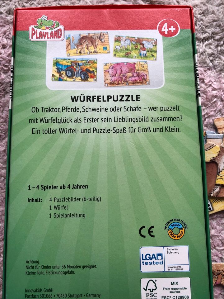 Würfel Puzzle ab 4 Jahre in Leipzig